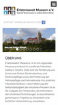 Mobile Screenshot of erlebniswelt-museen.de